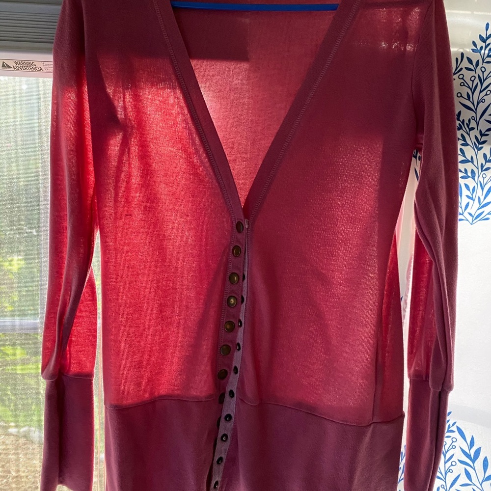 Hawthorne Boutique Pink Cardigan